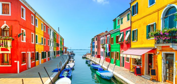 visiter venise avec des enfants Ile de Burano