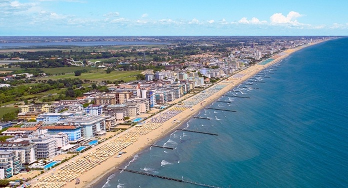 île du Lido Venise et sa plage 