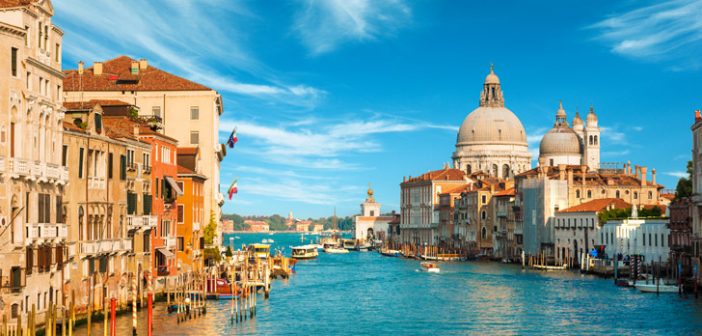 Le Grand Canal de Venise et la Basilique Saint Marc