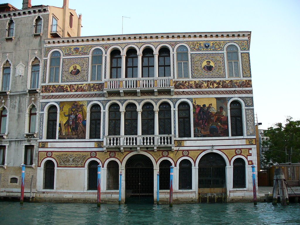 le Palazzo Barbarigo le long du Grand Canal de Venise