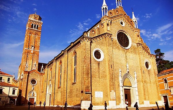 La chiesa dei Frari quartier de San Polo Venise