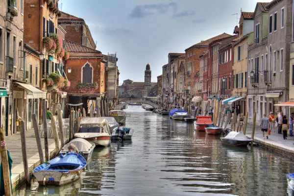 Canal de l'île de Murano Venise