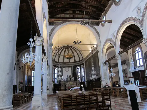 interieur-eglise-santi-maria-e-donato ile de murano Venise