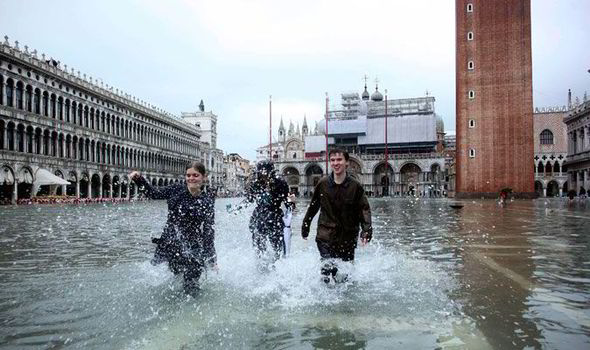 météo venise aqua alta place san marco