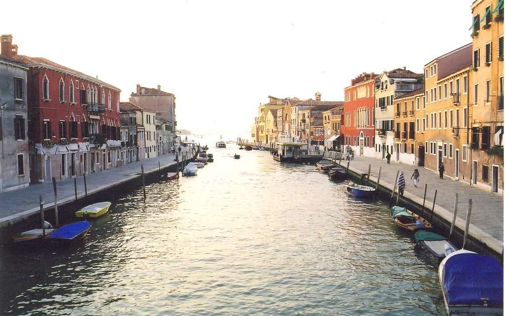 Vue du Quartier de Cannaregio depuis le pont Archi