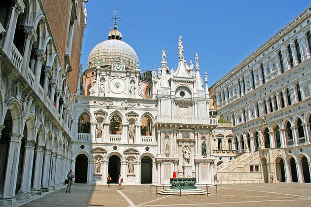 Cour intérieur du Palais des Doges Venise