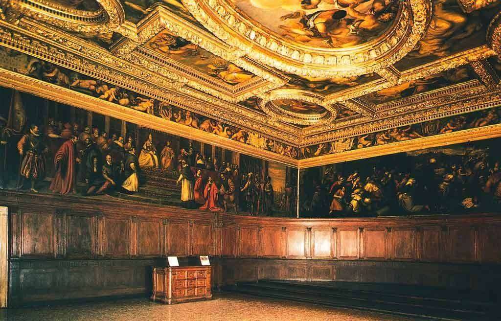 Salle du Conseil des Dix Palais des Doges Venise