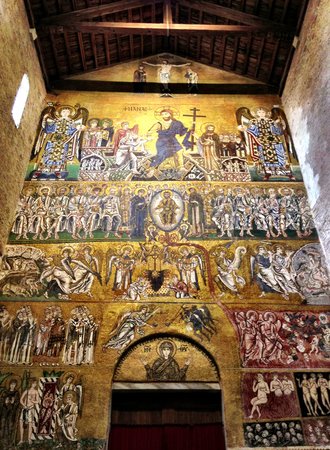 Mosaique Cathédrale Santa Maria Assunta île de Torcello Venise