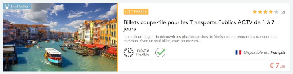 Billet coupe file ACTV