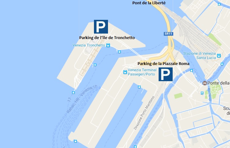 Parking ile Venise