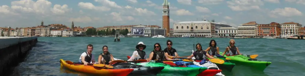 visiter venise avec des enfants Venice Kayak