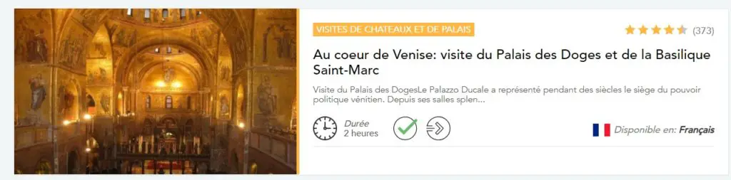 Acheter votre billet coupe fil pour visiter le Palais des Doges et la Place Saint-Marc