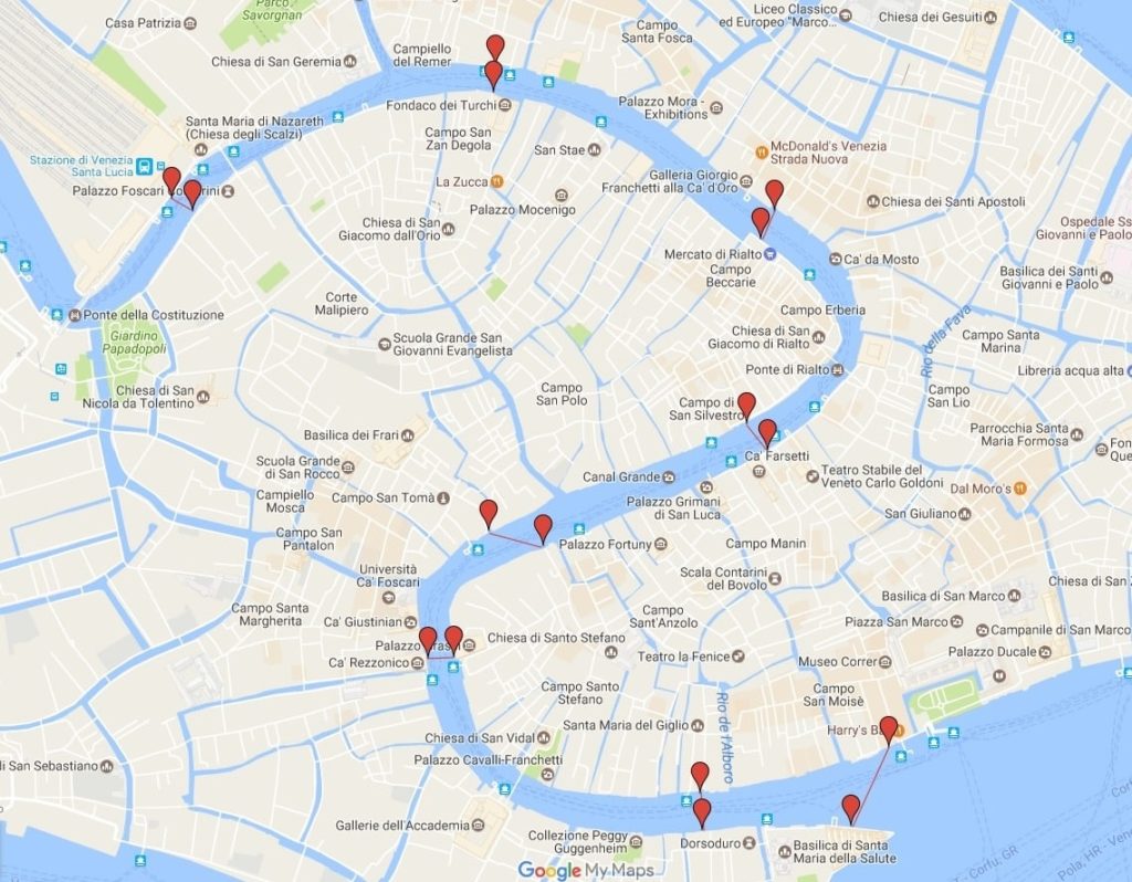 Carte Et Plan De Venise Tout Pour Organiser Au Mieux Votre Sejour Vivre Venise