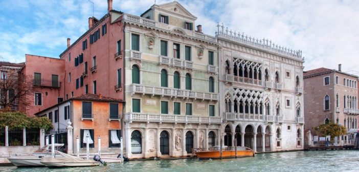 Palais Ca' d'Oro vue du grand canal