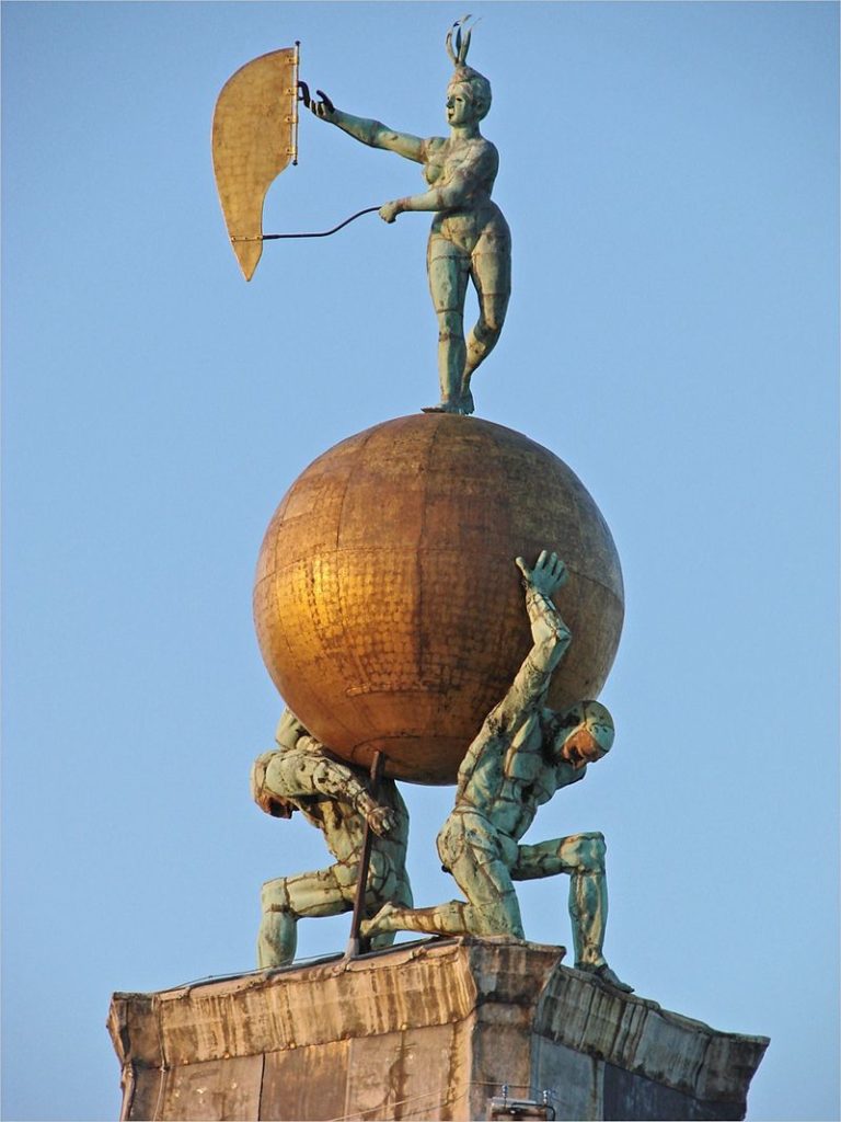 Statue de la Fortune Douane de Mer Venise
